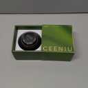 Ceeniu Solar Car Air Freshener F21, DIY Essential Oils, UFO Solar-Powered Auto Rotary Diffuser, Natural French Fragrance Cologne & Ocean, Two Oils, Aluminum Alloy, Dashboard Aromatherapy Freshener