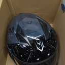 OUMURS Modular Motorcycle Helmets Full Face Flip up Street Bike Motorcycle Helmet for Unisex Adult Model-167