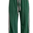 ZAFUL Womens Wide Leg Sweatpants Y2K Gothic Graffiti High Waisted Lounge Pants Athletic Joggers Pants with Pockets Size Small