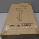 MeowHomm 32” Tall Cat Scratching Posts for Indoor Cats Adults with 2 Hanging Ball, Large Cat Scratch Post Cat Scratcher Includes Sisal Rope(Yellow)