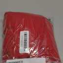 ihot 2026 Women's Sexy V Neck Sleeveless Side Slit Ruched Bodycon Faux Wrap Party Cocktail Work Midi Dress (Large, Red)