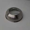 12.75 Inch Stainless Steel Basting Cover, Melting Dome for Griddle Cooking, Round Steaming Cover Lid with Tempered Glass Top and Steam Holes, Dishwasher Safe (12.75")