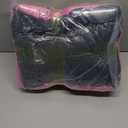 Dog Car Seat - Memory Foam Dog Booster Seat for Small Dogs Up to 25lbs-Elevated Pet Car Seat with Storage Pockets and Dog Seat Belt-Soft Pet Travel Bed for Front & Back Seats-Removable Washable-Pink