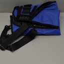 Weatherproof Goat Blanket for Winter Sheep and Calf Blanket Soft Fleece Lining Goat Coat for Show Goats, Pets & Livestock Adjustable Belly Straps for Secure Fit (Navy Blue,Size M)