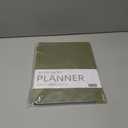 Daily Planner 2026 (8.5" x 11") - Weekly & Monthly Planner (Jan. 2026 - Dec. 2026), Column View Calendar Organizers, Hardcover Agenda Book with Tabs for Office & School, Green