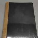 AHGXG Lined Spiral Journal Notebook, B5 Large Notebooks for Women Men, 140 Pages Hardcover Leather Notebook College Ruled, 100 GSM Paper, Notebooks for Work School Note Taking, 7.6" x 10", Black