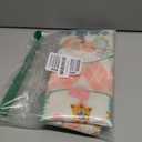 Artoid Mode Pink Diamond Plaid Nutcracker Snowflake Christmas Table Runner, Seasonal Winter Kitchen Dining Table Decoration for Home Party Decor 13x72 Inch