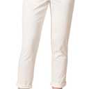 Amazon Essentials Women's Mid-Rise Slim-Fit Stretch Cotton Twill Cropped Capri Khaki Pants, 30 Plus