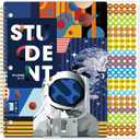 Student Planner 2026-2027 - July 2026 - June 2027, 9'' x 11'', 2026-2027 Academic Year Planner for Middle or High School, Planning Stickers
