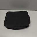 YOCTM Under Seat Organizer for 2007-2025 Jeep Wrangler JK JL JLU 4XE Sports Rubicon Gladiator JT Backseat Rear Under Seat Storage Bags Black Portable Storage Tool Kits Pocket