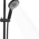 OFFO 6-Spray High Pressure Handheld Shower Head Combo with Adjustable 23 in Slide Bar and 60 in Stainless Steel Hose, Matte Black