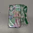 Case Designed for iPhone 16, Hybrid 2-Layer Case, Military-Grade Protection Durable Shockproof Anti-Scratch Phone Case, Pink Blue Jesus Collage