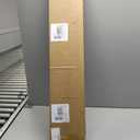 5 Pcs Mitered White PVC Brickmould Outdoor Door Trim Kit 1-1/4" x 2" x 81-3/4" Exterior Door Frame Kit