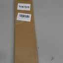 Stove Gap Covers Retractable - 4PCS Stainless Steel Kitchen Counter Gap Guards Range Trim Kit, Heat Resistant Backsplash Range Rear Filler, Adjustable Length 13.9" to 26.7" (Black)