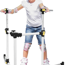 GanFindX Folding Skater Aid for Kids Roller Skating, Aluminum Roller Skate Trainer for Children Toddler Adjustable Height Training Walker