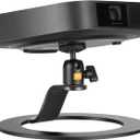 jusmo Aluminum Desktop Projector Stand w Ballhead Angle Adjustment, Table Projector Stand Adjustable Tilt for Nebula, XGIMI, VANKYO, BenQ, PVO, TMY, AuKing and Most LCD/DLP Video Projectors