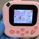 Kids Camera Instant Print: 1080P HD Digital Camera for Kids - Girls for Age 3-12 - Toddler Cameras Toys Gift for 4 5 6 7 8 9 10 11 Years Old - Cool Presents Ideals for Birthday Pink