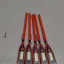 6 Set Waterproof Food Thermometer for Water, Liquid, Candle and Cooking Digital Meat Thermometer with Long Probe Instant Read for Kitchen BBQ Grill Candy (Red)