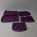 Cambond Compression Packing Cubes for Travel Women - Travel Bags Luggage Organizers Travel Essentials Compression Cubes for Travel Carry on Suitcases (4 Set, 01 Attractive Purple)