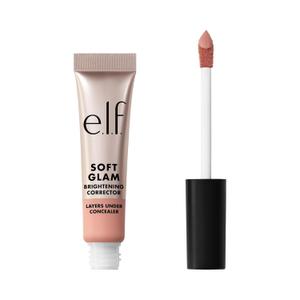 e.l.f. Soft Glam Brightening Corrector, Helps Minimize Dark Circles & Discoloration, Hydrating With A Natural Finish, Vegan & CrueltyFree, Light Pink