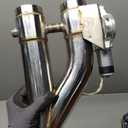 Universal 2.5 Inch Stainless Steel Exhaust Pipe 2PCS Kit