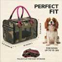 Soft-Sided Dog & Cat Carrier | for Car Rides, Vet Visits, Errands & Daily Outings | Fits Small Dogs & Cats Up to 15 lbs | 18" L x 11.5" H | Yorkies, Chihuahuas & More