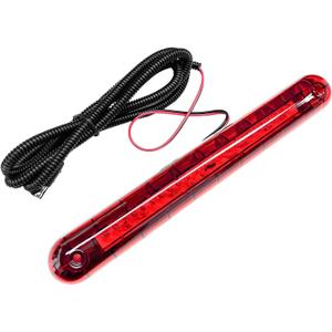 Third Brake Light, 24 LED 12V Car High Mount Stop Lights Third Rear Brake Lamp Assembly, Universal Waterproof Tail Lamp High Level Back Braking Light for Cars SUVs Trucks, Red