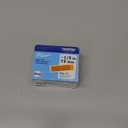 Brother Genuine P-Touch Btag BTAGT31 Black on Orange Label Tape ~1/2in by 13.1ft (12mm x 4m)