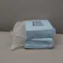 Rocinha 100 Pack Disposable Changing Pads Baby Disposable Underpads Waterproof Diaper Changing Pad Breathable Underpads Bed Table Protector Mat, 17 Inches x 13 Inches