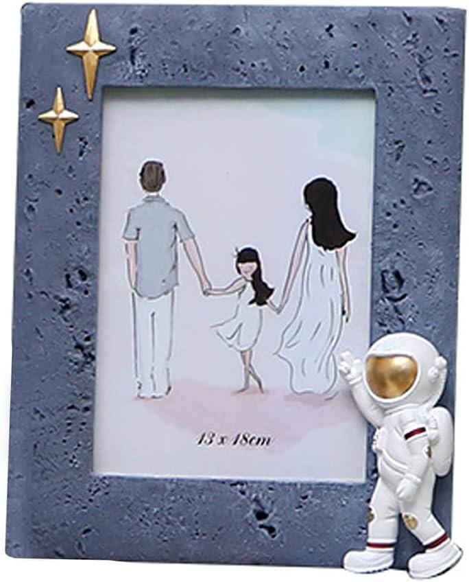 Astronaut Resin Photo Frame Picture Frame for Table Display Ornament Decoration
