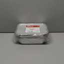 10 Pack Aluminum Pans 8'' x 10" Disposable Pans with Covers Heavy Duty 5 lb Foil Pans for Baking and Cooking