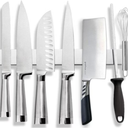Professional 16" Magnetic Knife Strip, Stainless Steel Knife Magnet Rack Bar Holder