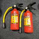 ArtCreativity Fire Extinguisher Squirt Toy for Kids (Set of 2) | 7 Water Gun with Realistic Design | Fun Outdoor Summer Toys for Boys and Girls | Novelty Gag Gift Item