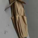 Blissun 9' Outdoor Patio Umbrella, Outdoor Table Umbrella, Yard Umbrella, Market Umbrella with 8 Sturdy Ribs, Push Button Tilt and Crank (TAN)