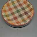 24Pcs Fall Leaves Paper Plates Thanksgiving Maple Leaf Paper Dessert Plates Autumn Harvest 7" Disposable Round Plate for Birthday Baby Shower Wedding Holiday Party Supplies