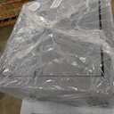 Upholstered Dining Chairs with Casters Modern Side Armchair with Rollers for Diningroom Bedroom Livingroom Reading Room, Flax Beige, 1 Box