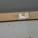 No Drill Cordless Vinyl Mini Blinds,White,35.5" W x 64" H | 1",No Tools,Horizontal Window Blinds,Light Filtering,Indoor Windows
