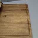 Extra Large Acacia Wood Cutting Board, 24x18 Inch Large Butcher Block Chopping Board with Handle and Juice Groove, Carving Board for Turkey, Meat, Vegetables, BBQ