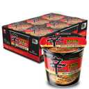 Nongshim Shin Black Noodle Soup, Spicy, 3.5 Ounce (Pack of 6) (EXP 07/09/27)