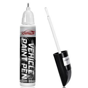 White Car Paint Touch Up Pen, Color Accurate Touch Up Paint for Cars, Professional Automotive Scratch Repair, Lasting Auto Scratch Remover, Fast Dry, Easy to Use, Safe and Washable, Versatile Use