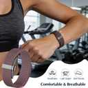 4 Pack Nylon Bands Compatible with Hume Band Replacement Strap, Soft Breathable Slim Fitness Tracker Hume Bands Loop Sport Replacement Wristband for Hume Health Band for Men Women