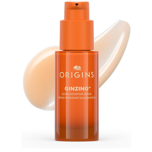 Origins GinZing Glow-Boosting Vitamin C Serum with Caffeine & Ginseng | Smoother Skin & Less Visible Pores, 1 Fl Oz