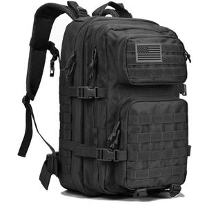 REEBOW GEAR Military Tactical Backpack Large Army 3 Day Assault Pack Molle Bag Backpacks (Black)