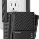 rockspace WiFi Extenders Signal Booster for Home, WiFi Booster Up to 1292 Sq Ft and 32 Devices with 5g&2.4g Dual Band, WiFi Extender, WiFi Repeater, WiFi Booster and Signal Amplifier, 1-Tap Setup (Ink Black)