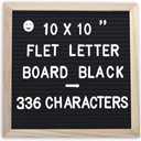 Felt Letter Board with 294 Letters, Numbers & Symbols 