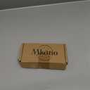 Mkono 8 Pack Shelf Brackets Black Heavy Duty Metal Hidden L Bracket for Shelves Support, Minimalistic Floating Shelf Bracket 6 Inch Rustic Industrial Wall Shelf Brackets