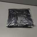 2 x FtyFty Unisex Adult Matte Graduation Cap with Tassel Year Charm (Black)