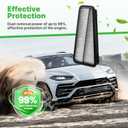 Engine+Cabin Air Filters Kit Only Fit Gas Version for 2003-2009 Toyota 4RUNNER 4.0L(Not for 4.7L), 2007-2009 FJ CRUISER 4.0L Engine Air Filter Automotive Accessories Replace CF9846A CA9683