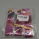 Pink Hair Tinsel Kit Strands, Fairy Hair tinsel kit in Hot Pink Hair Extensions with beads and loop tool Tinsel Strand Hair Extensions (Light Pink Tinsel)