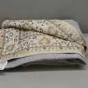 5x7 Area Rugs Living Room Rug: Washable Vintage Boho Rug No Slip Stain Resistant Soft Carpet Indoor Floor Floral Large Carpets for Bedroom Dining Room Farmhouse Nursery Hallway Home Office Beige